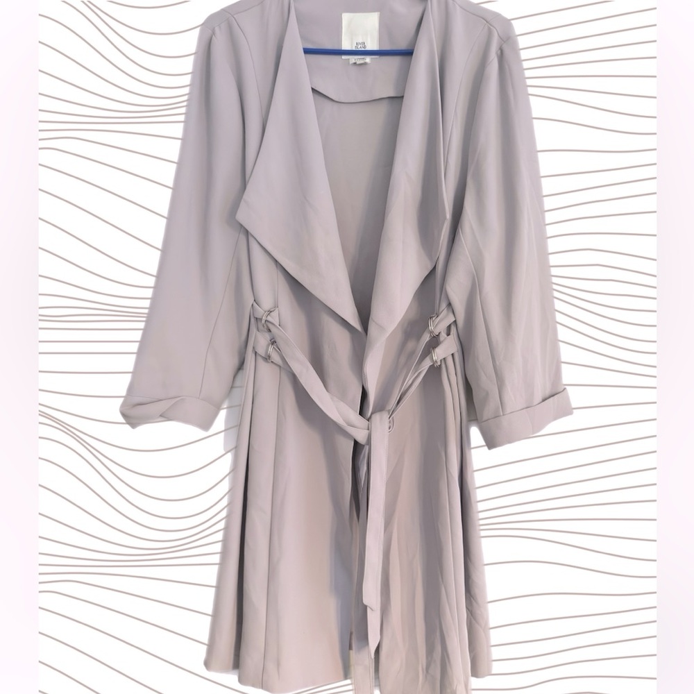 | River Island | Long Light Weight Trench/Wrap Coat